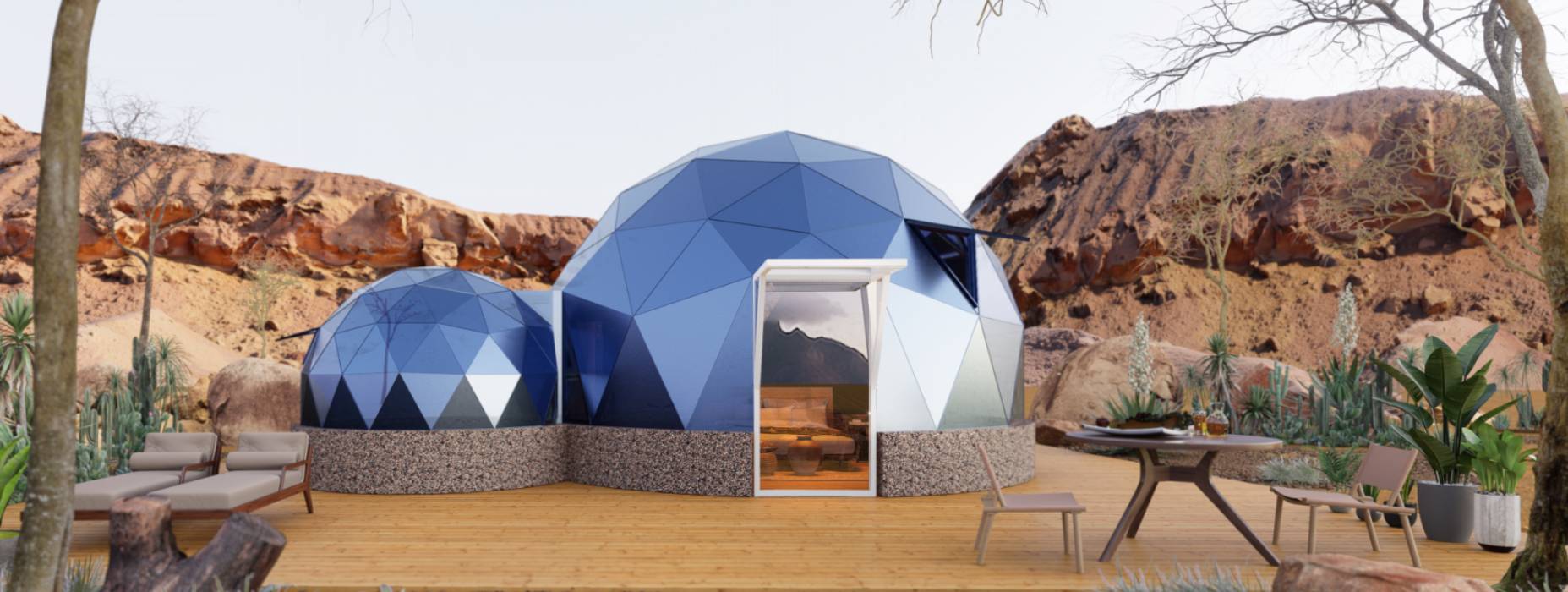 鹤峰县球形智能光伏玻璃星空房